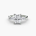 Three-Stone Ring (Baguette Side Stones) 2